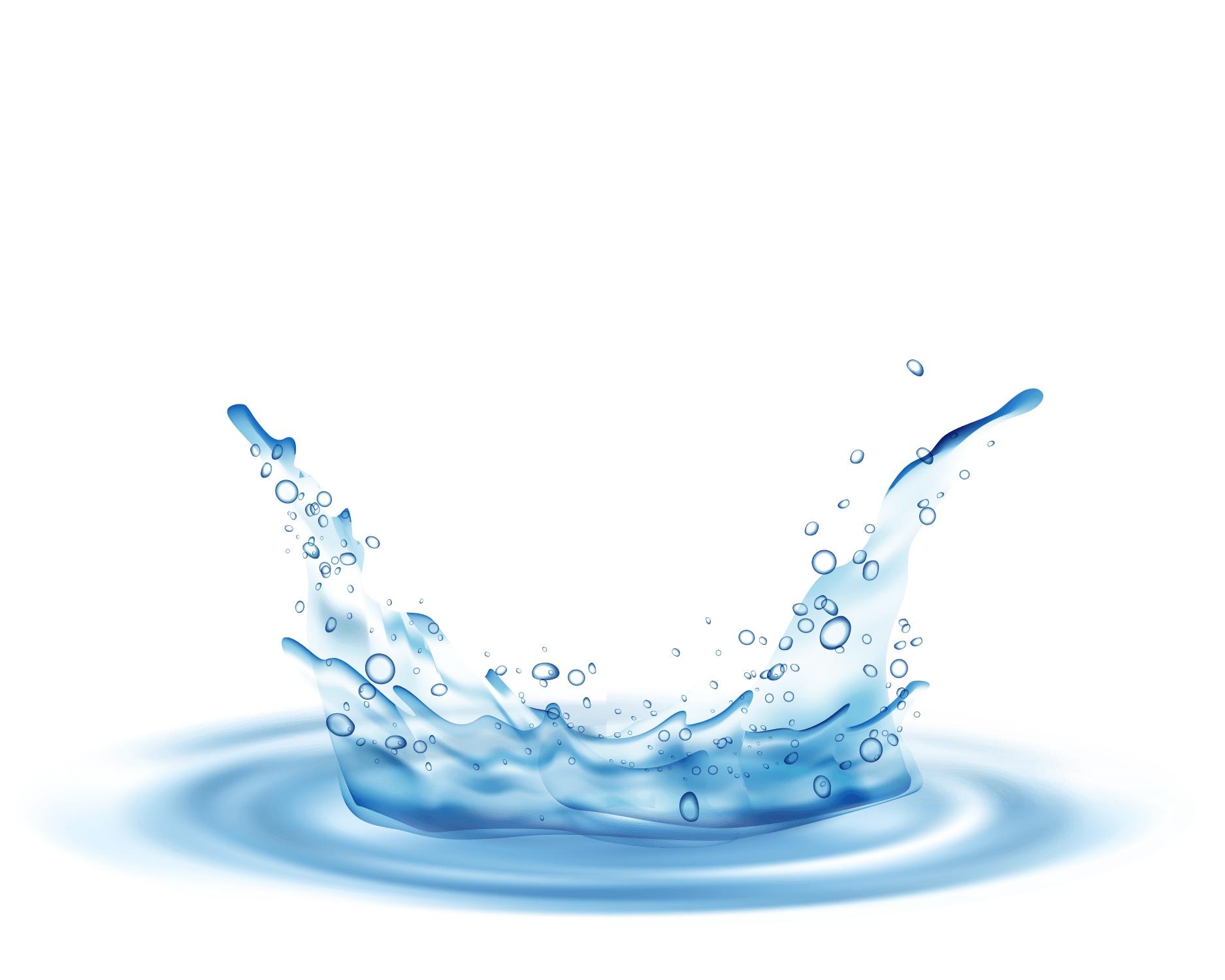 Water splash background